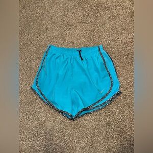 Women's Blue Athletic Shorts
